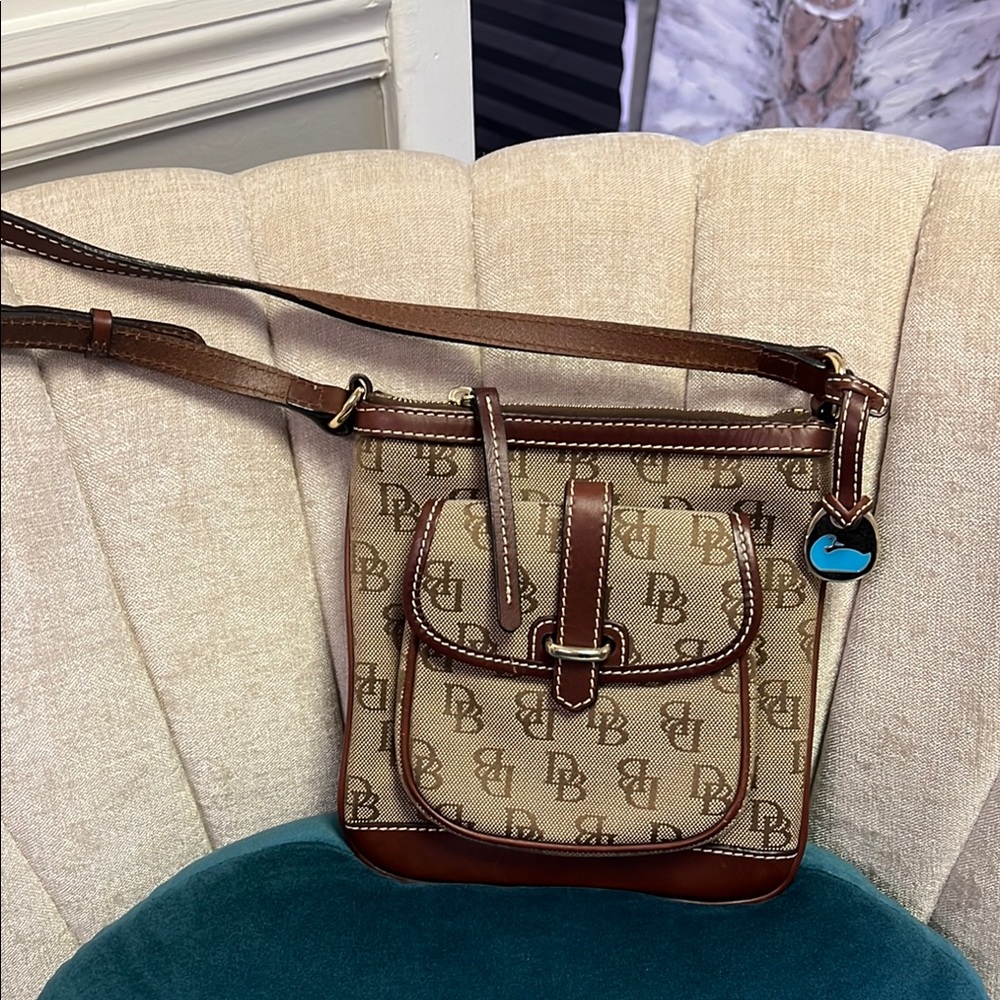 Brown Monogram Crossbody Bag